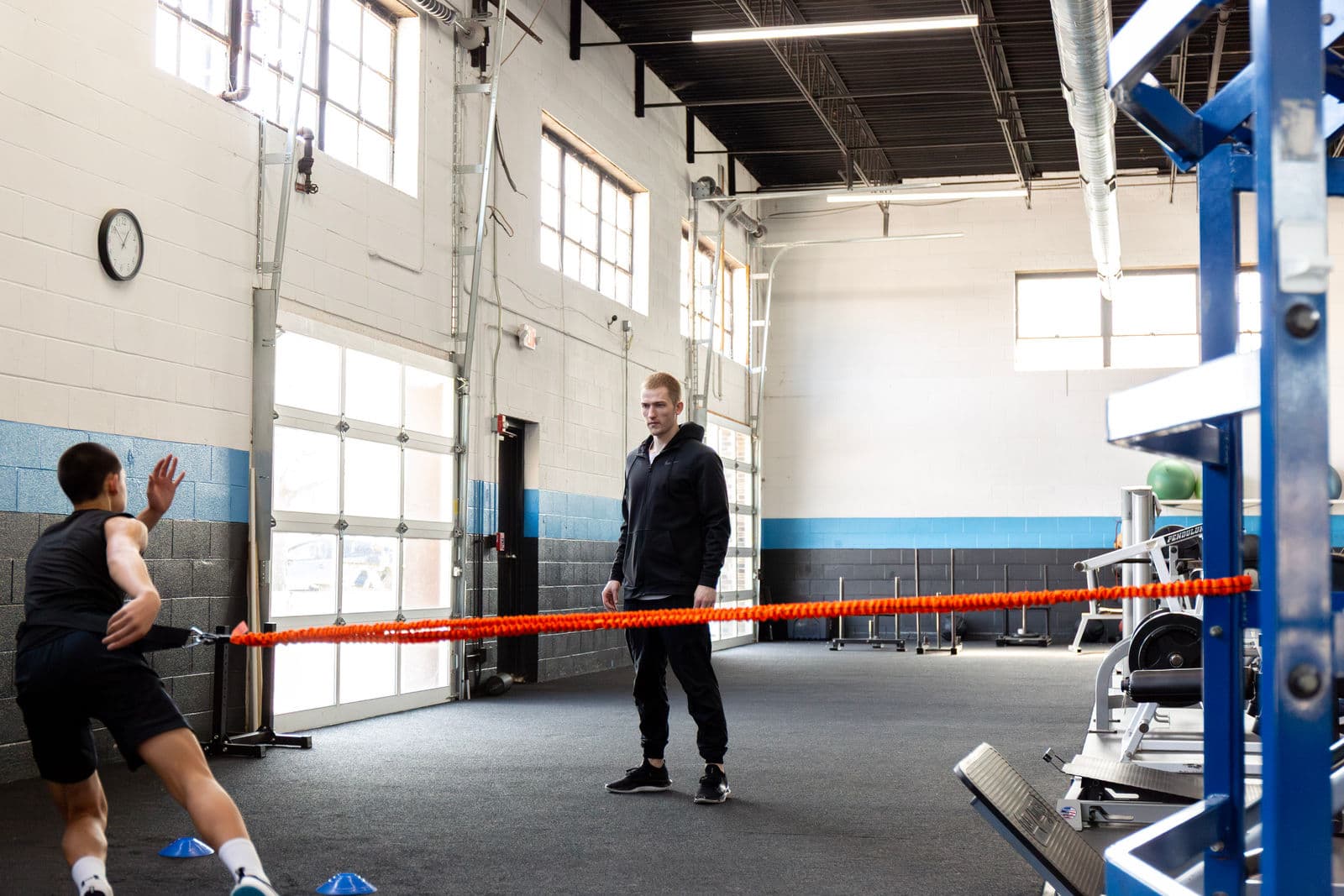 Athlete training at M2 Performance